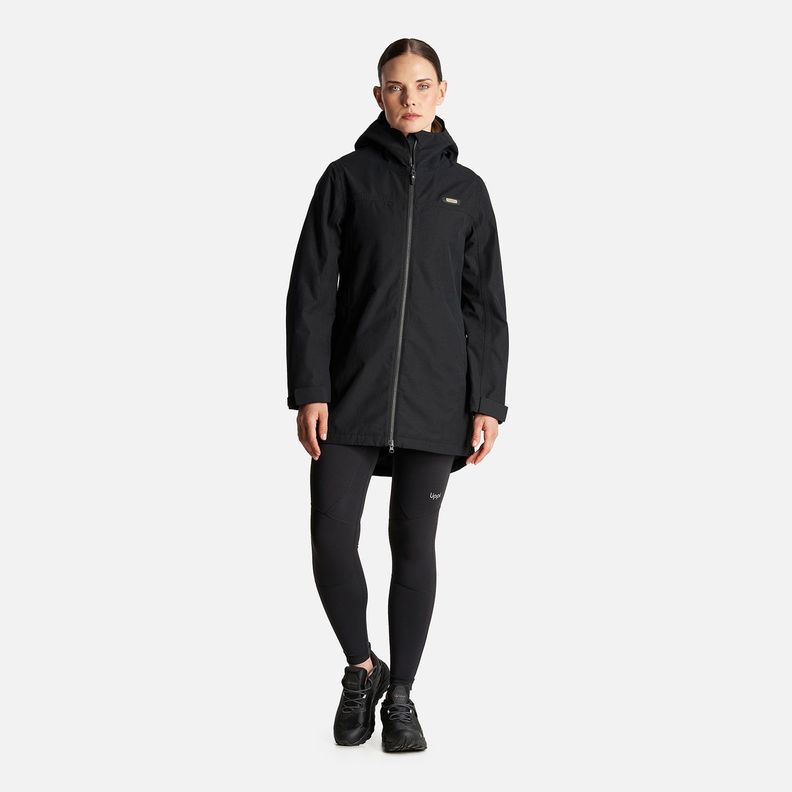 Chaqueta Mujer Citizen Warm B-Dry Hoody Jacket Negro Lippi-9
