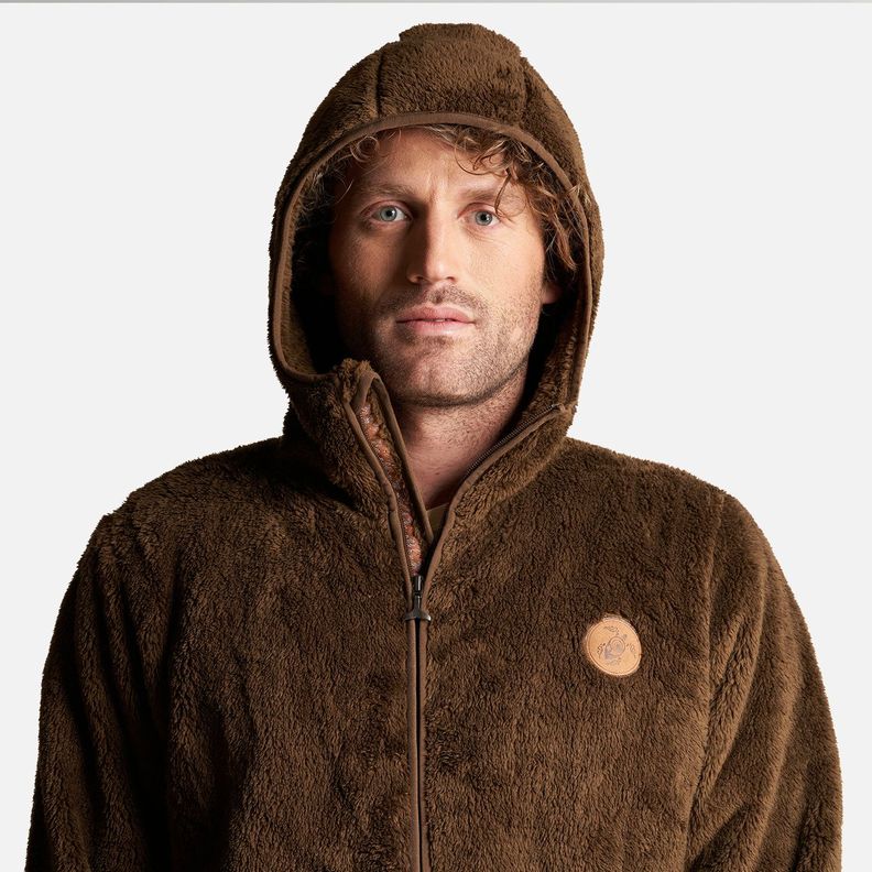 Chaqueta Hombre Calur-Oso Café  Haka Honu-4