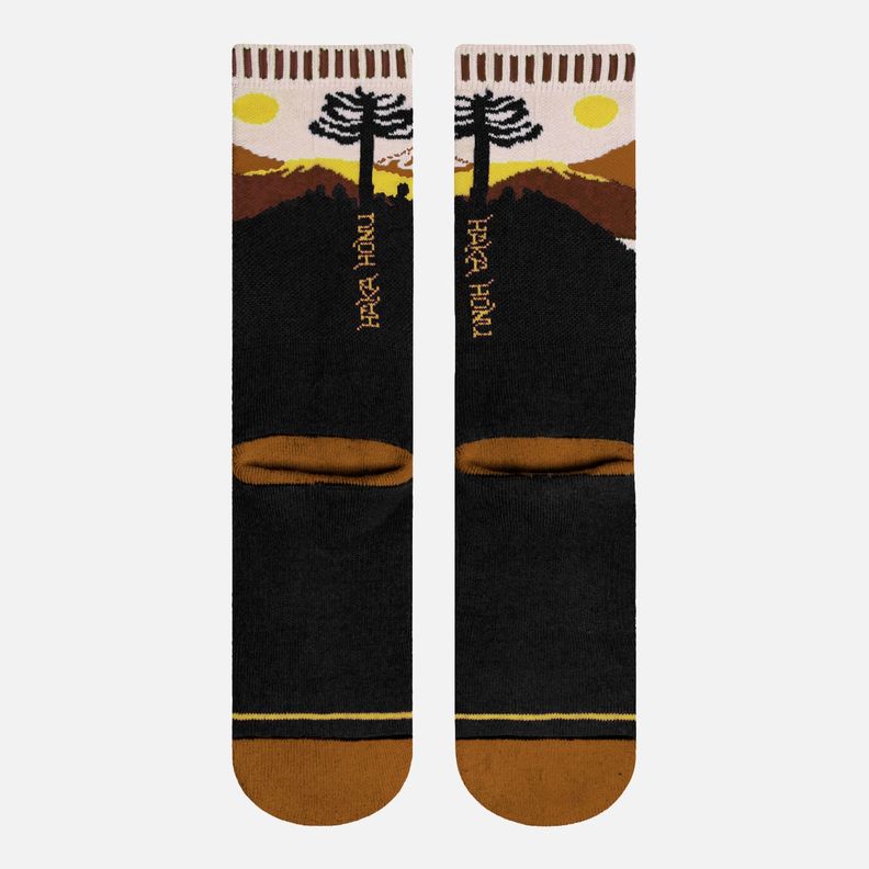 Calcetines Hombre Arriero Mostaza Haka Honu I25-1