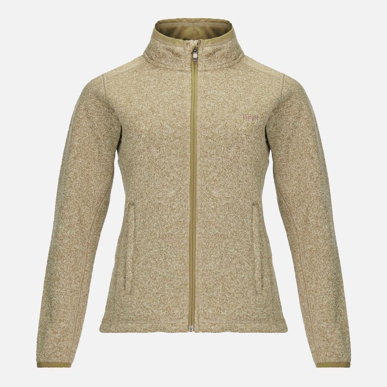 Polar Mujer Coronado Therm-Pro Jacket Melange Beige Lippi-0