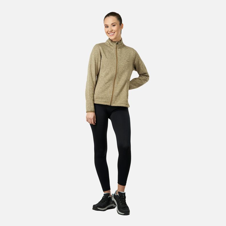 Polar Mujer Coronado Therm-Pro Jacket Melange Beige Lippi-5