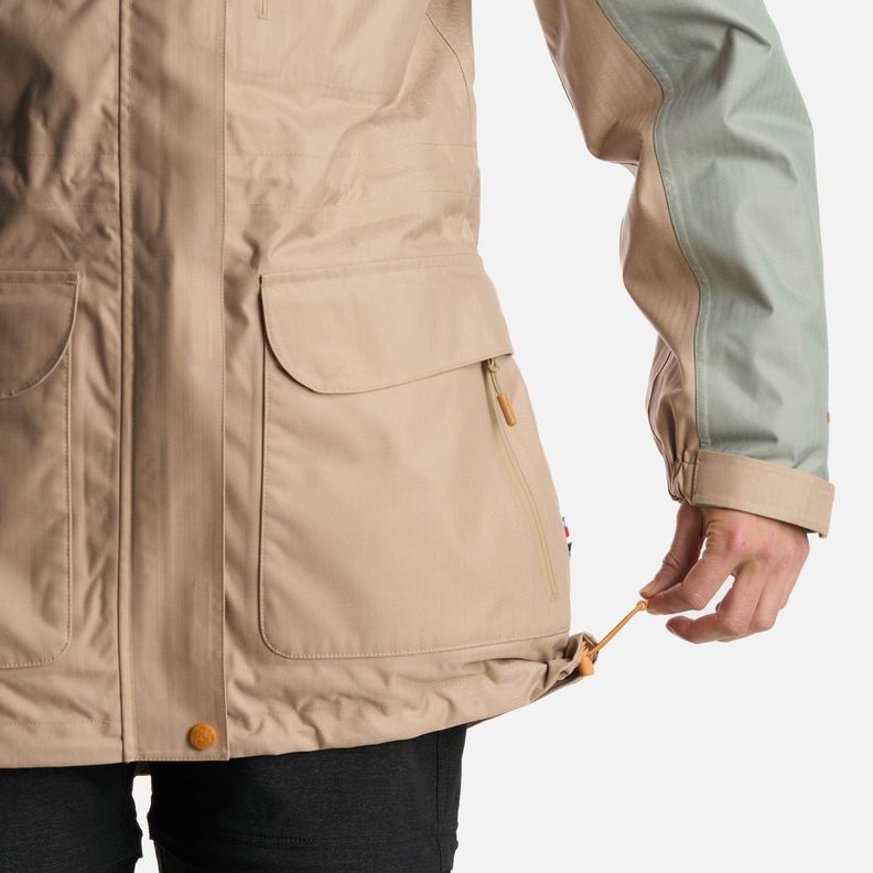 Chaqueta Mujer Perro Guapo Pro Taupe Haka Honu-8