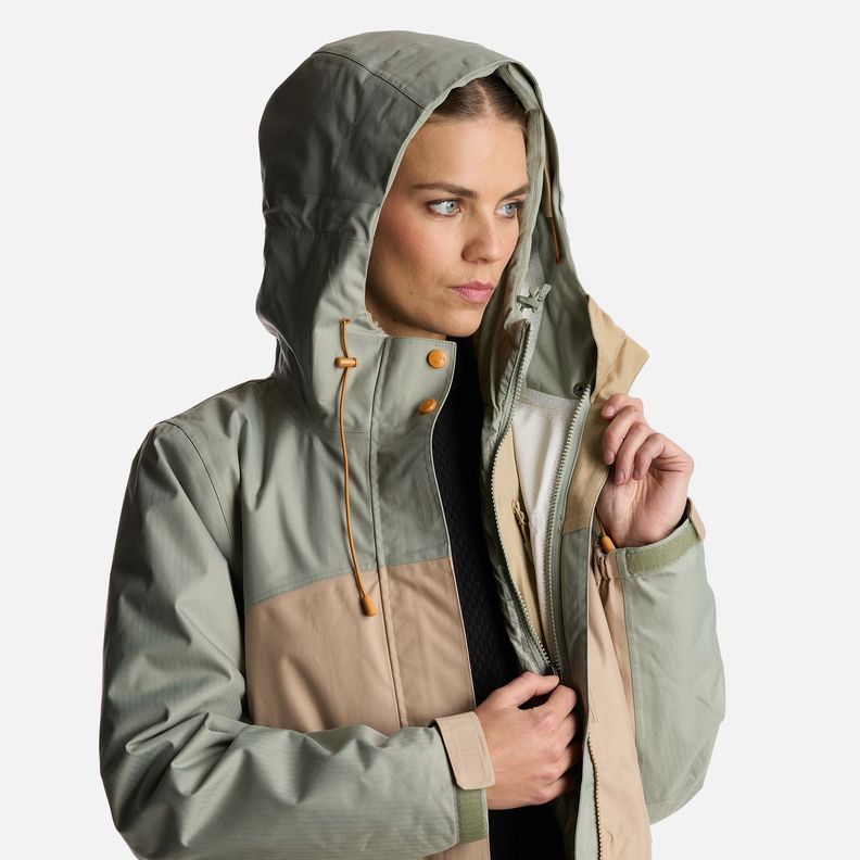 Chaqueta Mujer Perro Guapo Pro Taupe Haka Honu-9