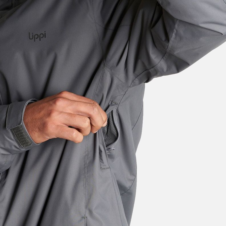 Chaqueta Hombre Suntra Steampro Hoody Jacket Gris Medio Lippi-5