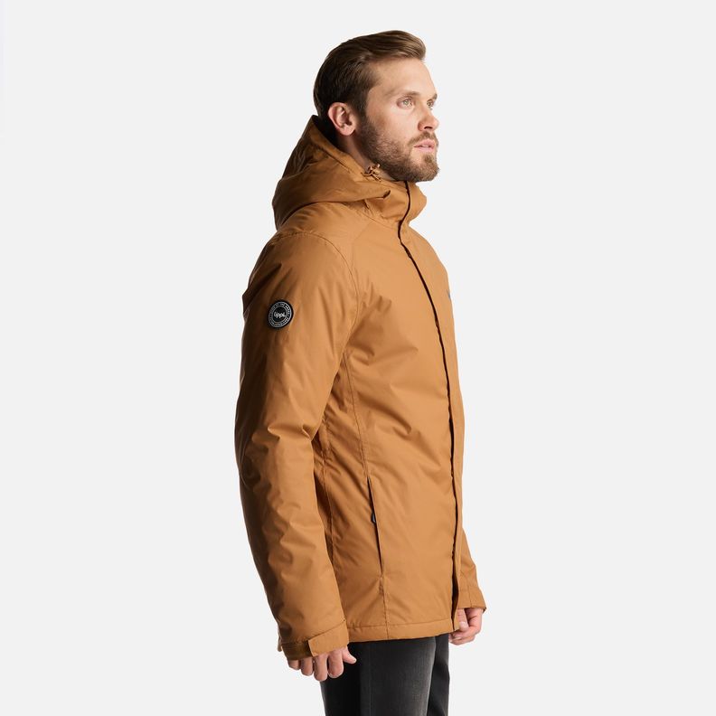 Chaqueta Hombre Suntra Steampro Hoody Jacket Cafe Claro Lippi-3