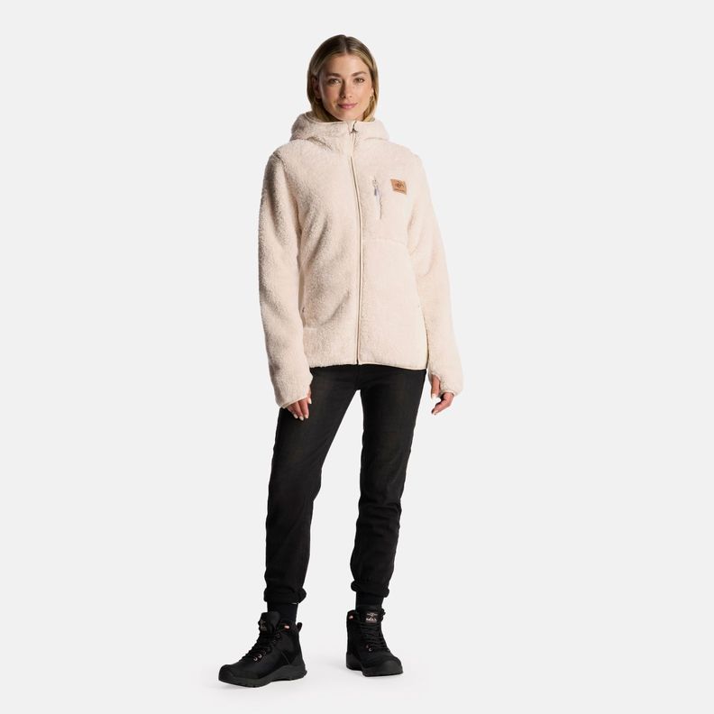 Poleron Mujer Calur-oso Beige Haka Honu-6