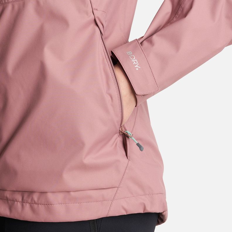 Chaqueta Mujer  Blizzard B-Dry Hoody Jacket Palo Rosa Lippi-5