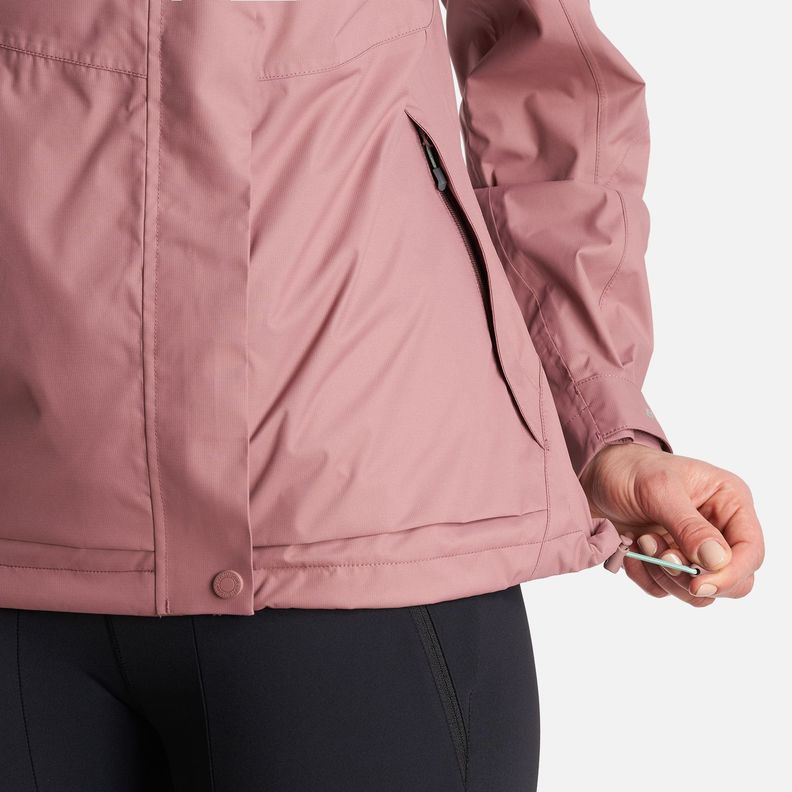 Chaqueta Mujer  Blizzard B-Dry Hoody Jacket Palo Rosa Lippi-6