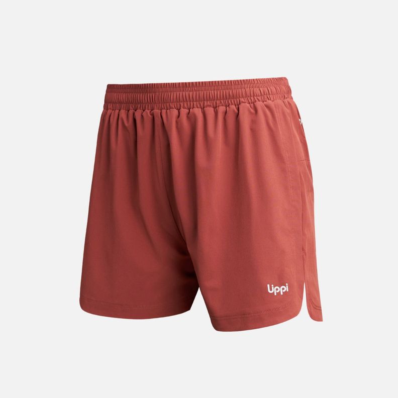 Short Mujer  Trail Q-Dry Shorts Rosa Oscuro Lippi-0