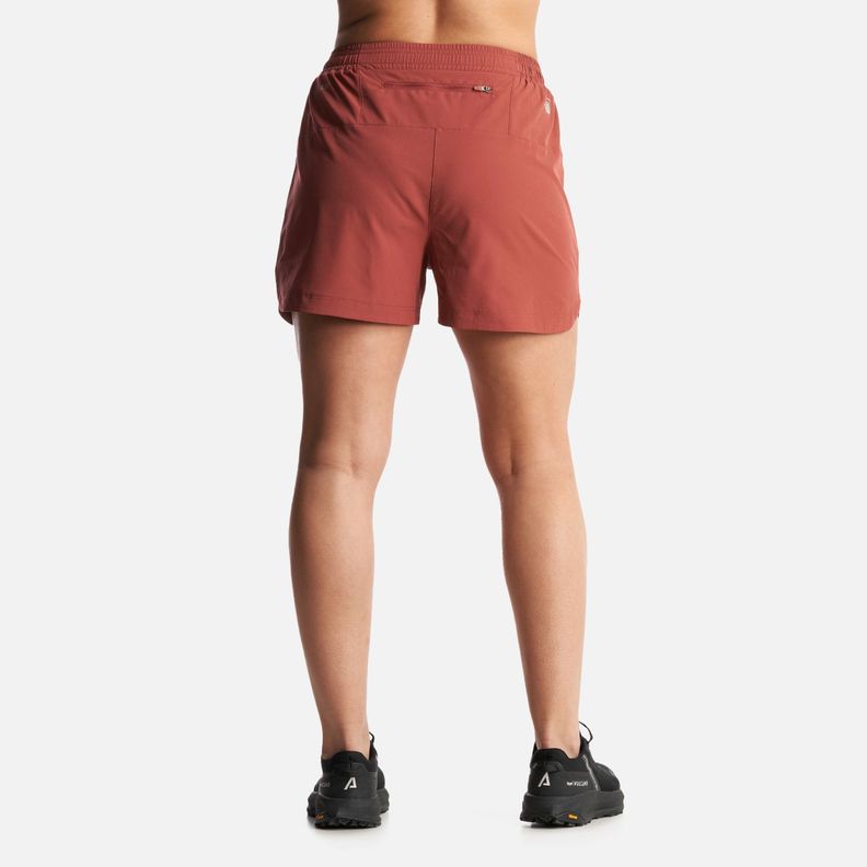 Short Mujer  Trail Q-Dry Shorts Rosa Oscuro Lippi-3