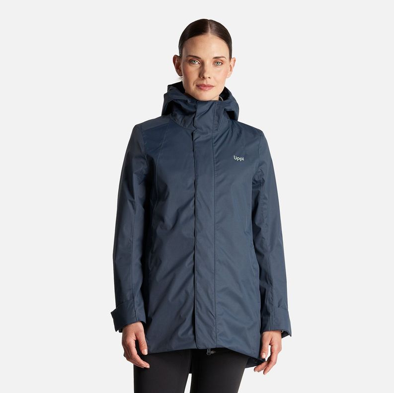 Chaqueta Mujer Smart Protect Fusion 3 Jacket Azul Noche/Jade Lippi-1