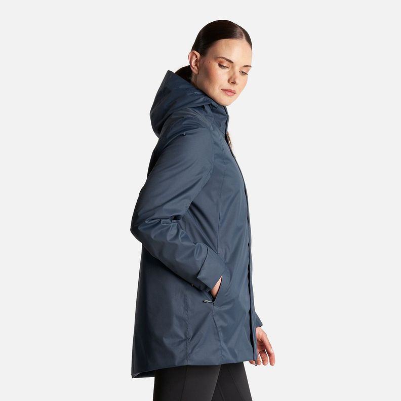 Chaqueta Mujer Smart Protect Fusion 3 Jacket Azul Noche/Jade Lippi-3