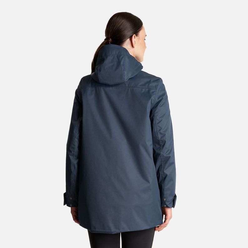 Chaqueta Mujer Smart Protect Fusion 3 Jacket Azul Noche/Jade Lippi-4