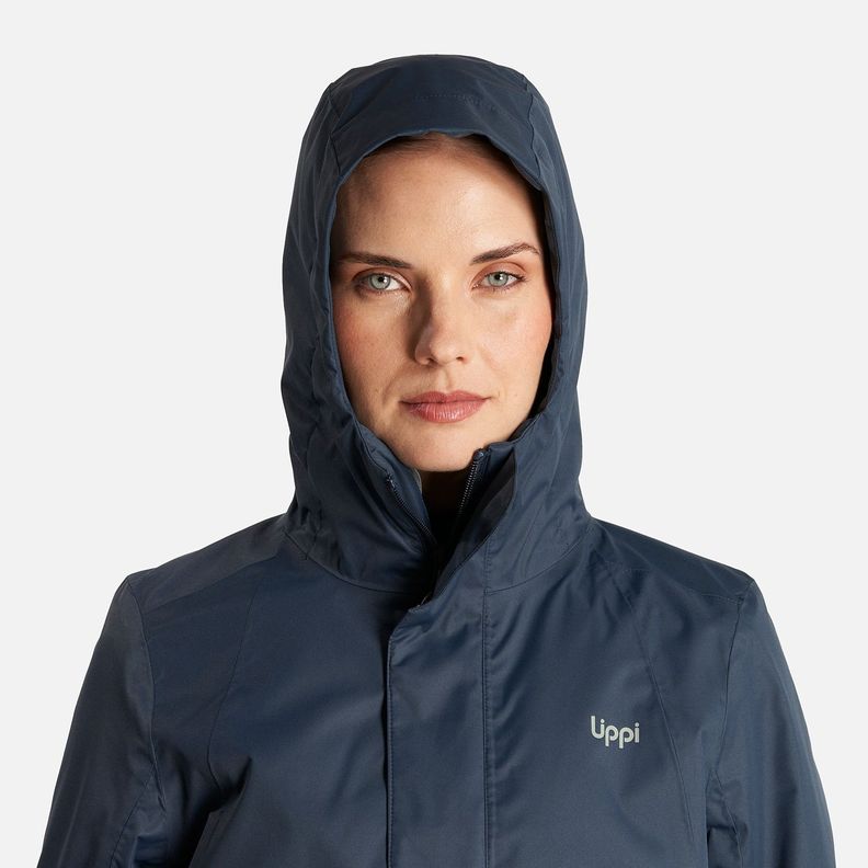 Chaqueta Mujer Smart Protect Fusion 3 Jacket Azul Noche/Jade Lippi-5