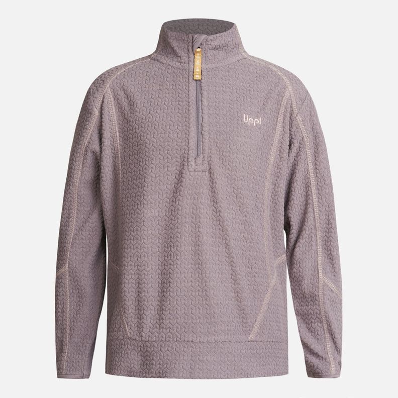 Poleron Niña Saltamontes Nano-F 14 Zip Malva Lippi I23-0