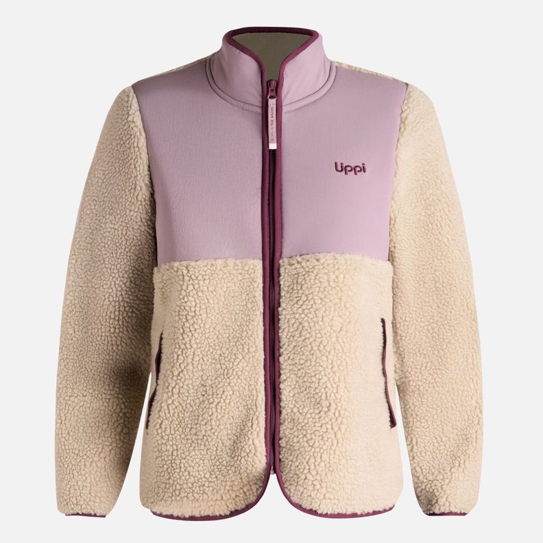Polar Teen Girl Glaciar Sherpa-pro Jacket Crudo Lippi I25-5