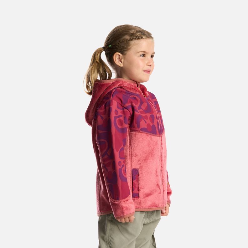 Chaqueta Niña Grillo Therm-Pro Hoody Jacket Rosa Oscuro Lippi-2