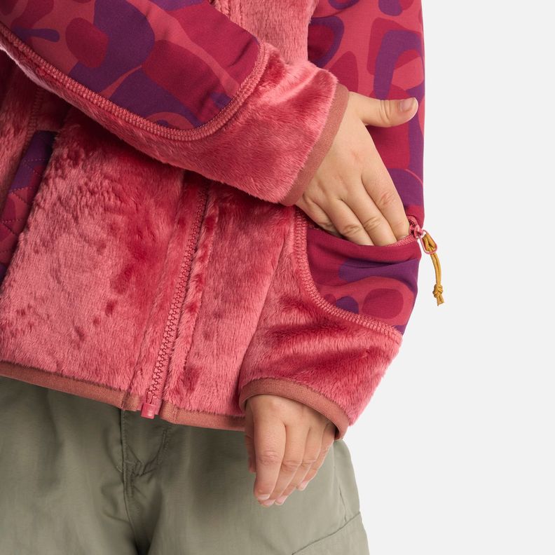 Chaqueta Niña Grillo Therm-Pro Hoody Jacket Rosa Oscuro Lippi-5