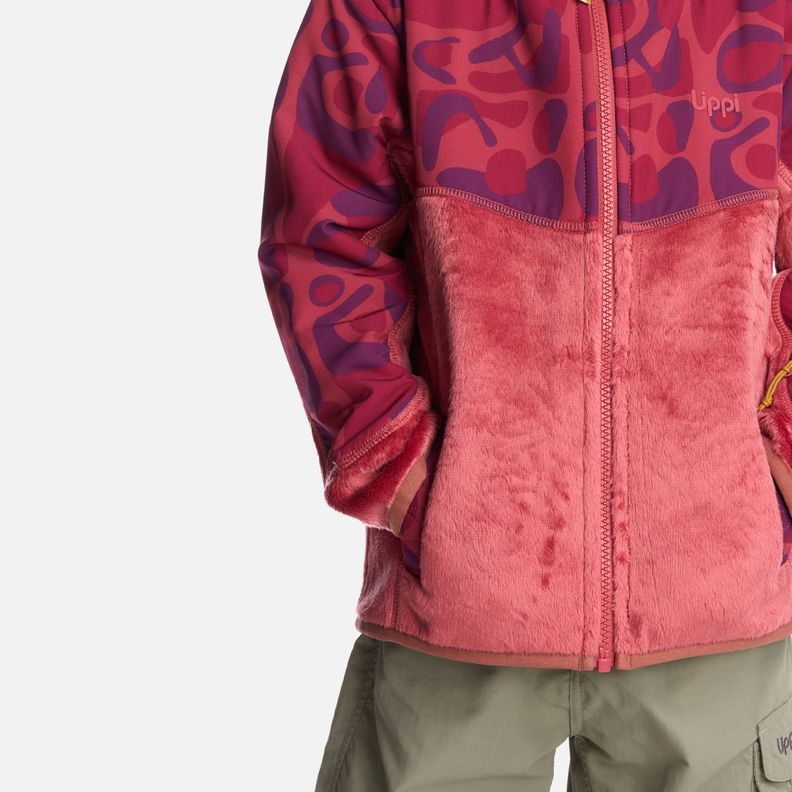Chaqueta Niña Grillo Therm-Pro Hoody Jacket Rosa Oscuro Lippi-6
