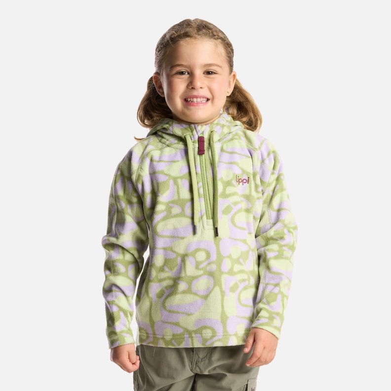 Chaqueta Niña Cold Day Therm-Pro Hoody Jacket Print Pistacho Lippi-1