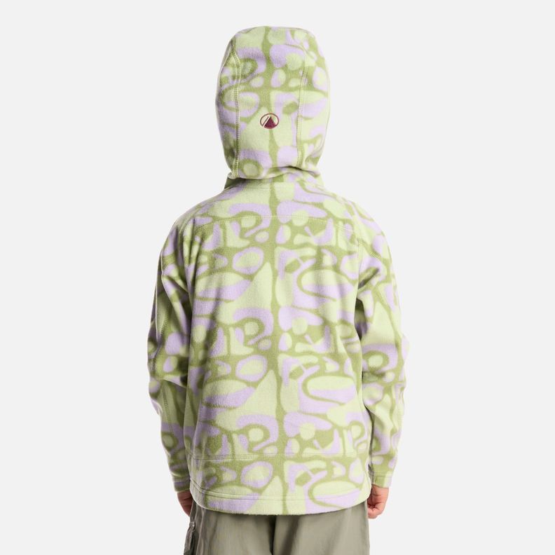 Chaqueta Niña Cold Day Therm-Pro Hoody Jacket Print Pistacho Lippi-3