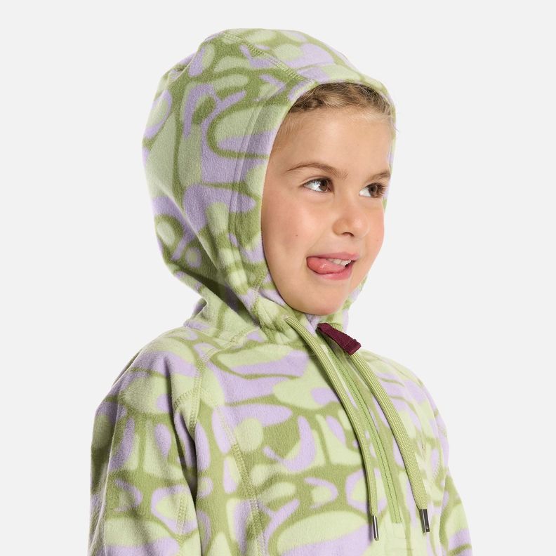 Chaqueta Niña Cold Day Therm-Pro Hoody Jacket Print Pistacho Lippi-4