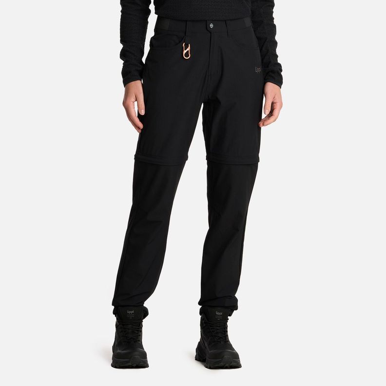 Pantalón Mujer Lennox Q-Dry Mix-2 Pants Negro Lippi I25-0