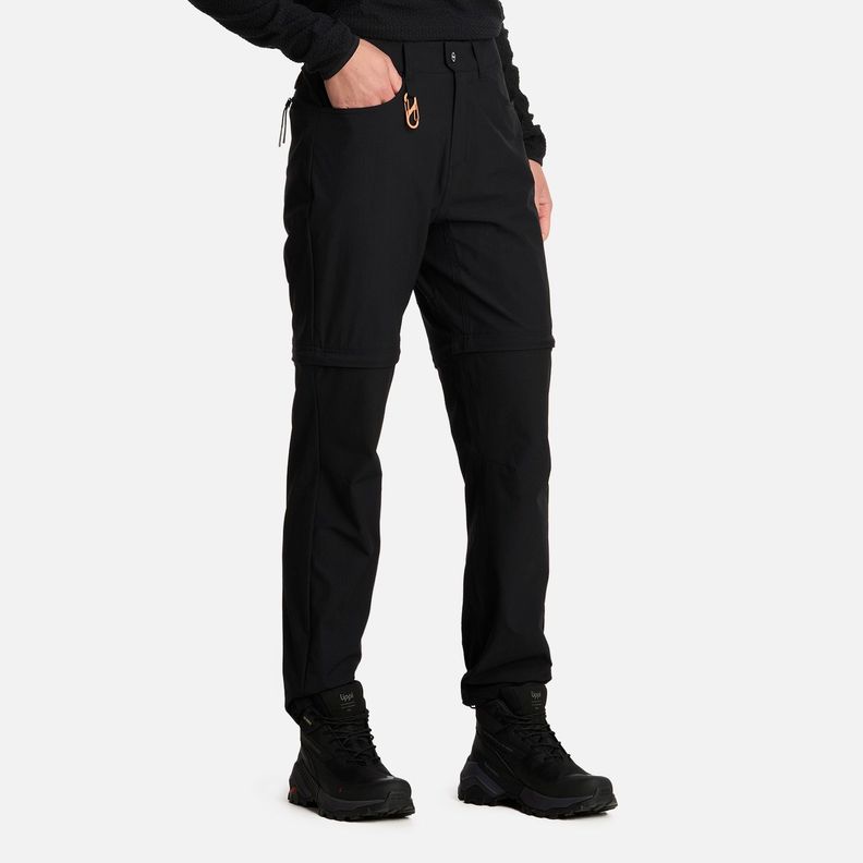 Pantalón Mujer Lennox Q-Dry Mix-2 Pants Negro Lippi I25-1