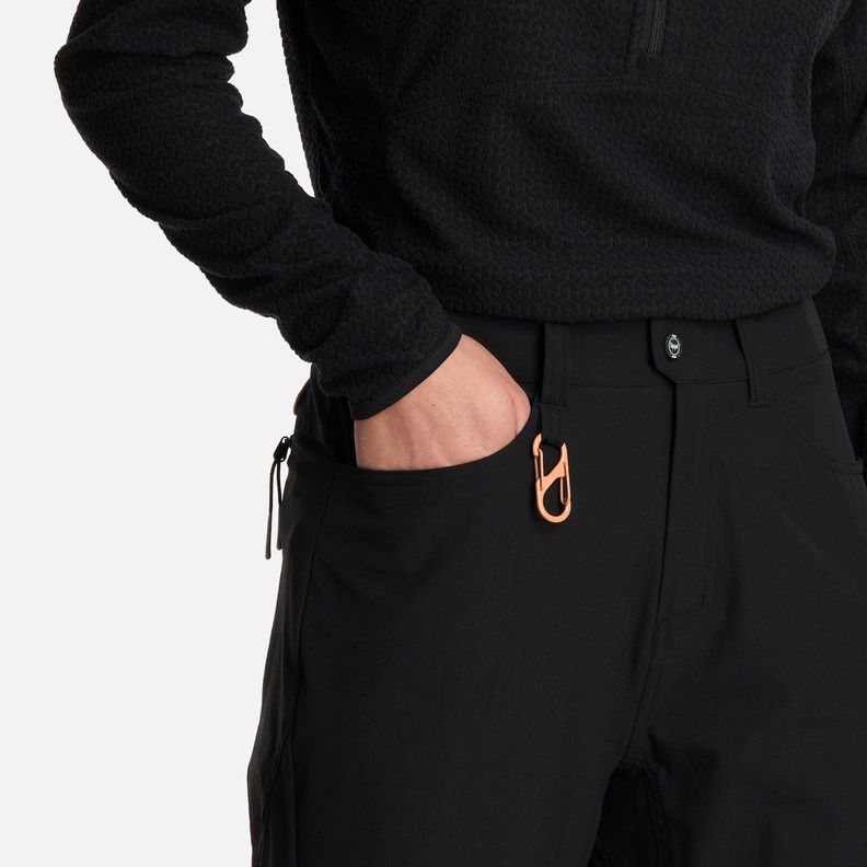 Pantalón Mujer Lennox Q-Dry Mix-2 Pants Negro Lippi I25-3