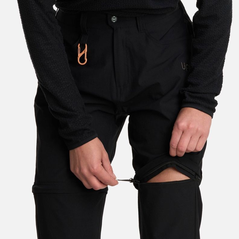 Pantalón Mujer Lennox Q-Dry Mix-2 Pants Negro Lippi I25-4