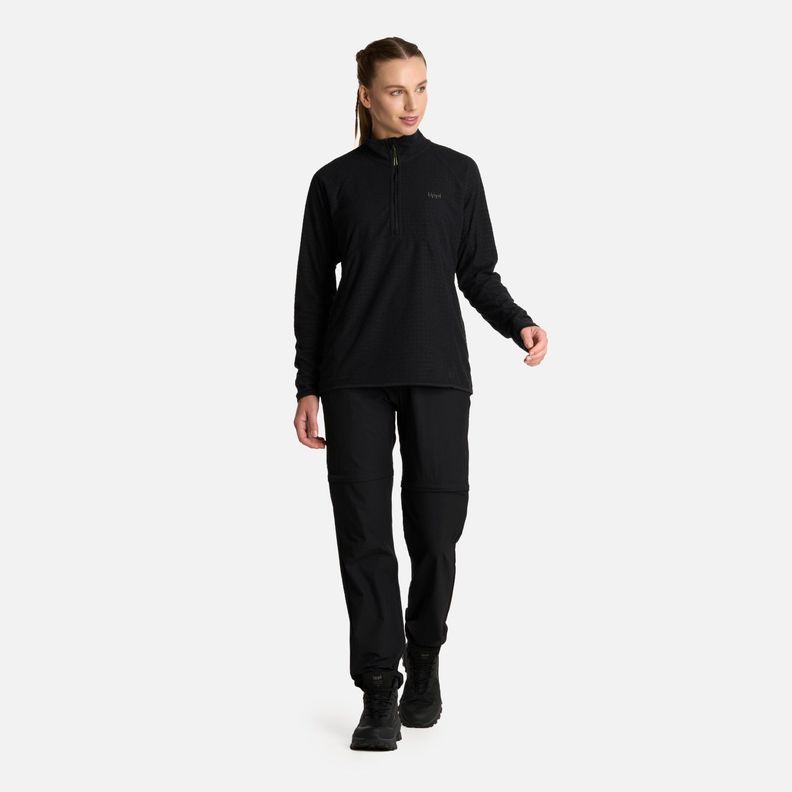 Pantalón Mujer Lennox Q-Dry Mix-2 Pants Negro Lippi I25-7