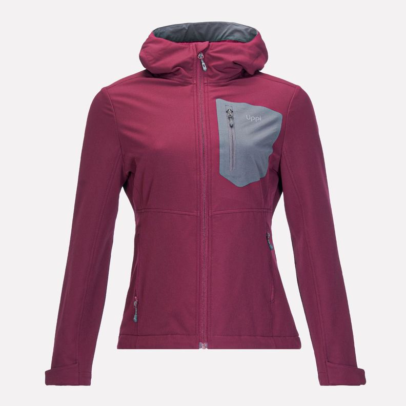 Chaqueta Mujer Seek Softshell Hoody Jacket Vino Lippi I22-0