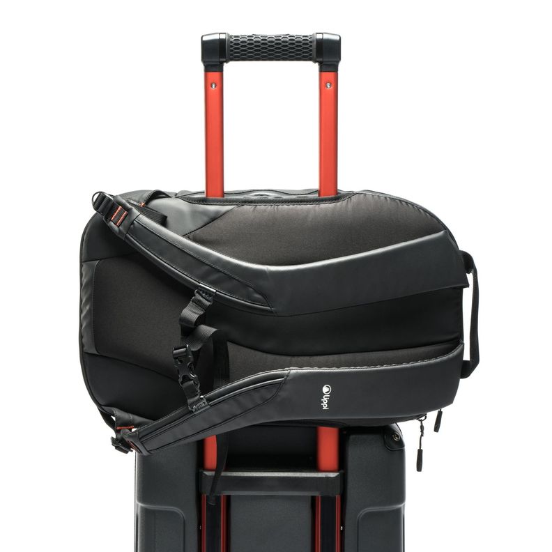 Bolso Unisex Travel Fox wheel Duffel 45L Negro Lippi-4