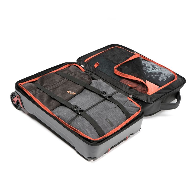 Bolso Unisex Travel Fox wheel Duffel 45L Negro Lippi-7