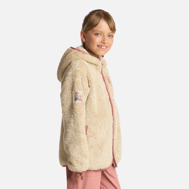 Polar Niña Bear Shaggy-Pro Hoody Jacket Crudo Lippi I25-1