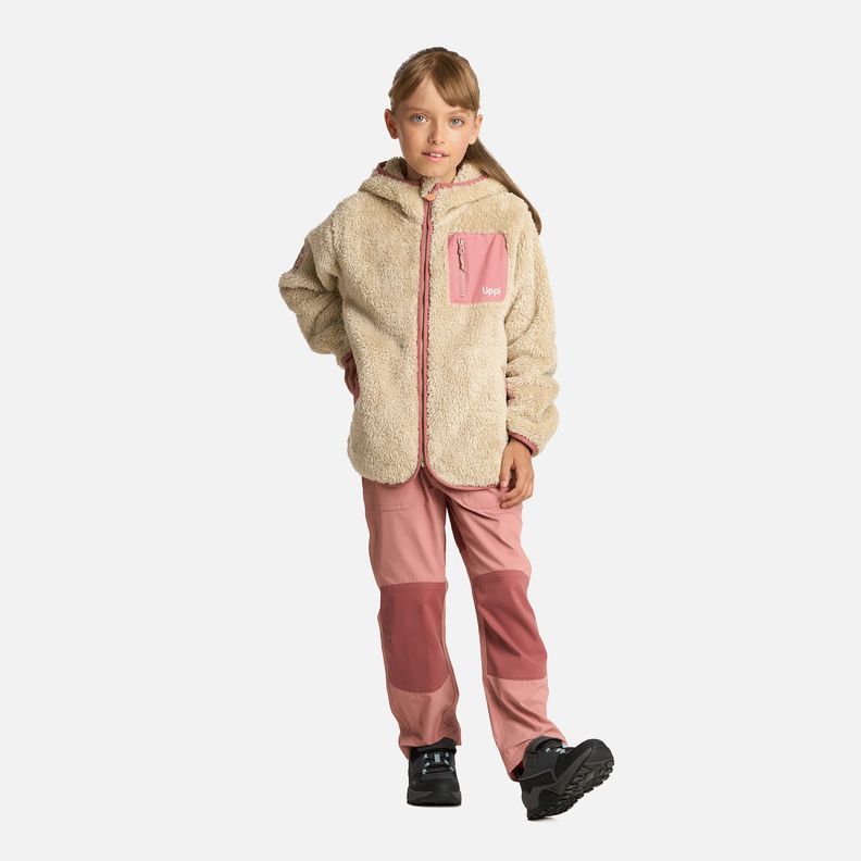 Polar Niña Bear Shaggy-Pro Hoody Jacket Crudo Lippi I25-5
