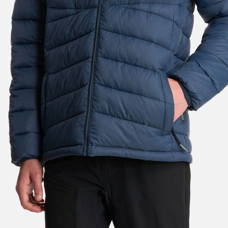 Chaqueta Teen Boy Bewarm Steam-Pro Azul Marino Lippi I25-4