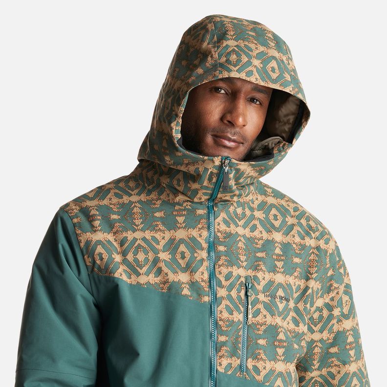 Chaqueta Hombre Yeti Verde Bosque  Haka Honu-4