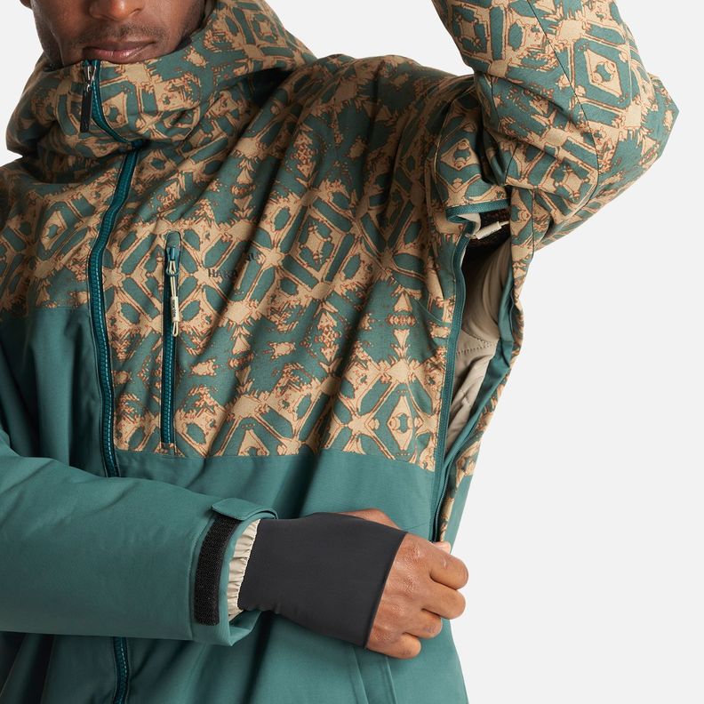 Chaqueta Hombre Yeti Verde Bosque  Haka Honu-8