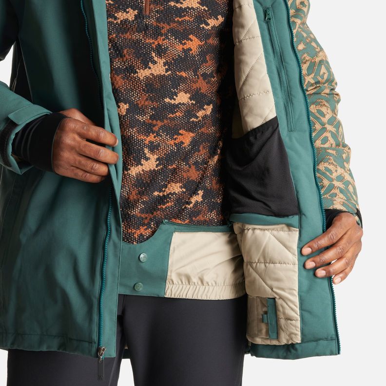 Chaqueta Hombre Yeti Verde Bosque  Haka Honu-9