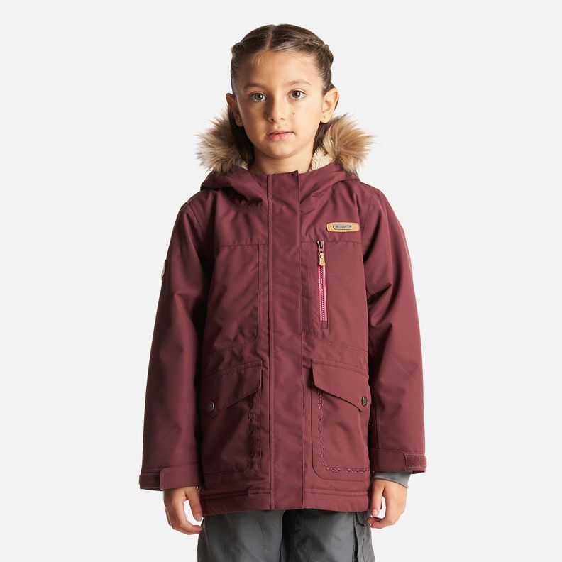 Chaqueta Niña Roble B-Dry Hoody Jacket Vino Lippi I23-1