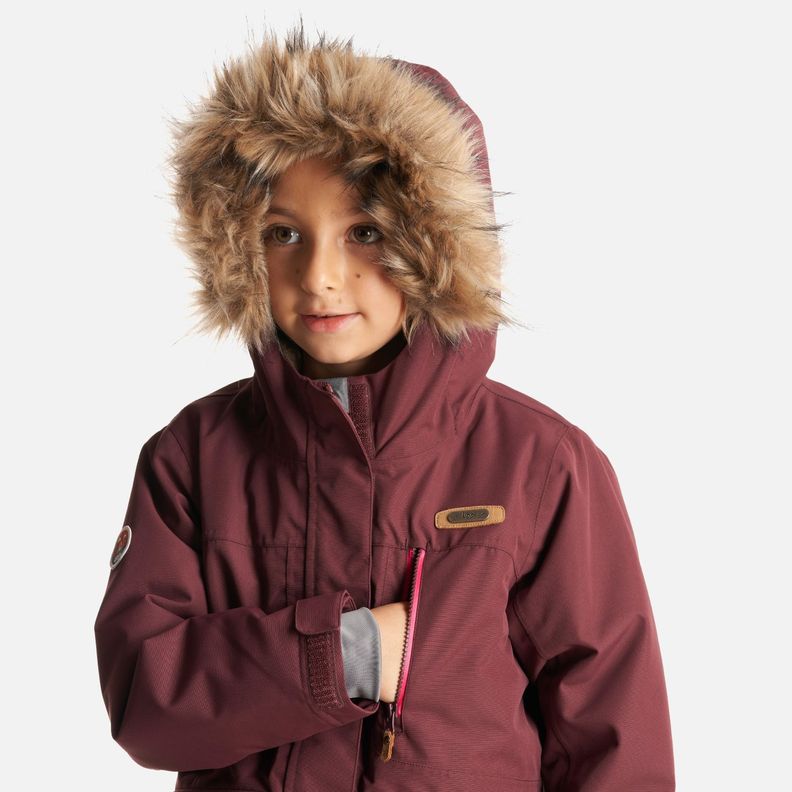 Chaqueta Niña Roble B-Dry Hoody Jacket Vino Lippi I23-4