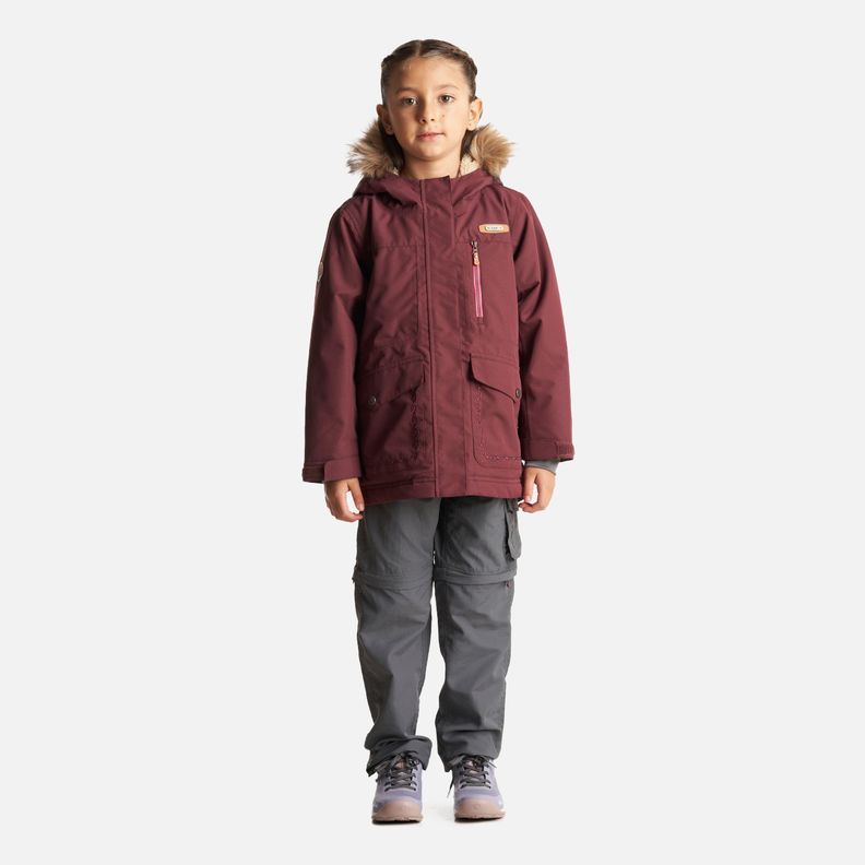 Chaqueta Niña Roble B-Dry Hoody Jacket Vino Lippi I23-6