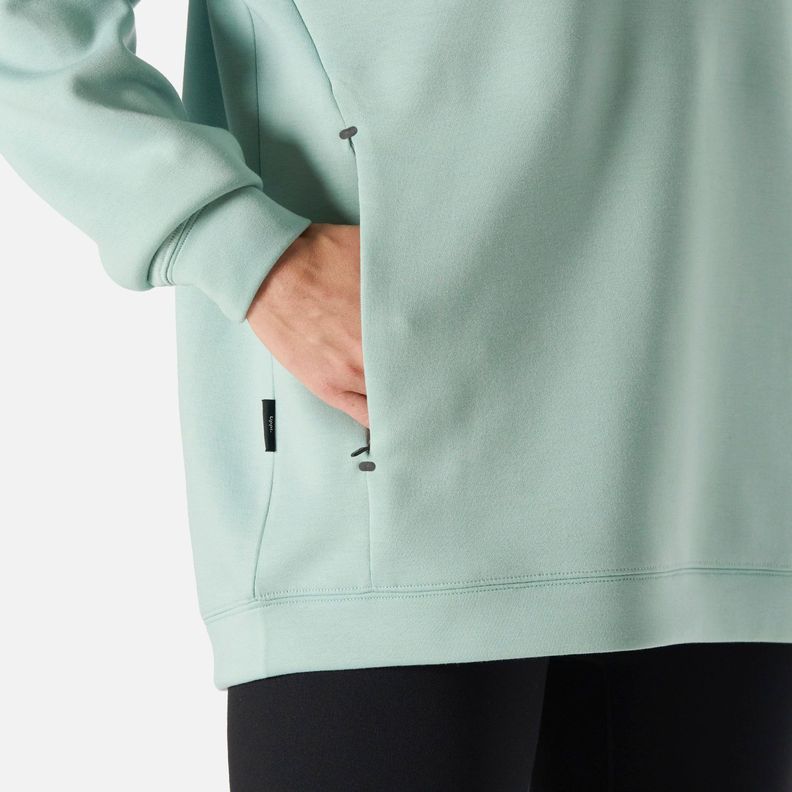 Polerón Mujer Tempo Active Sweatshirt Hoody Jade Vulcano-5