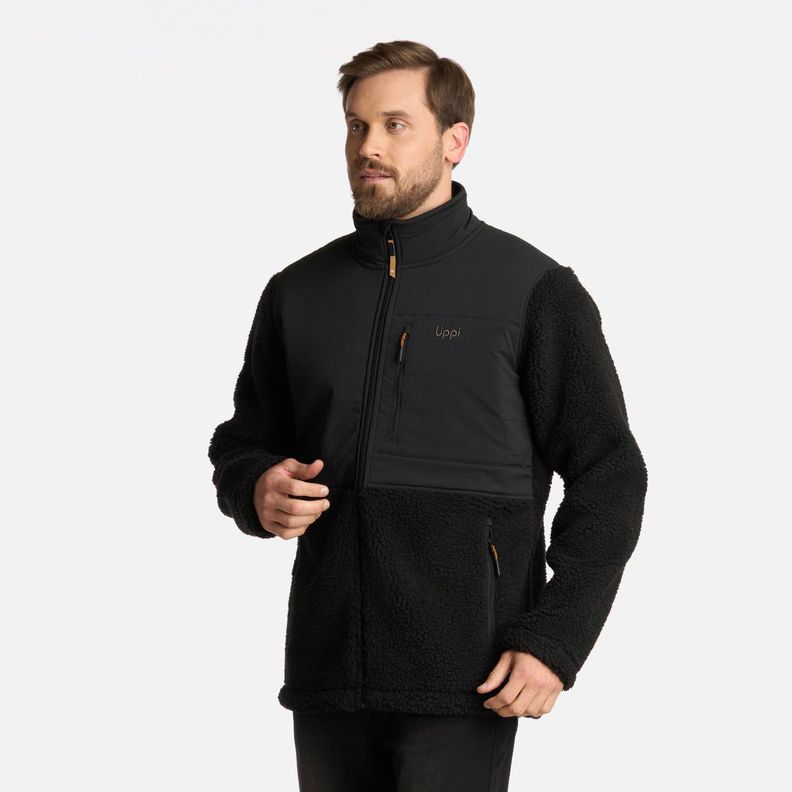 Polar Hombre Glaciar Sherpa-Pro Jacket Negro Lippi I25-1