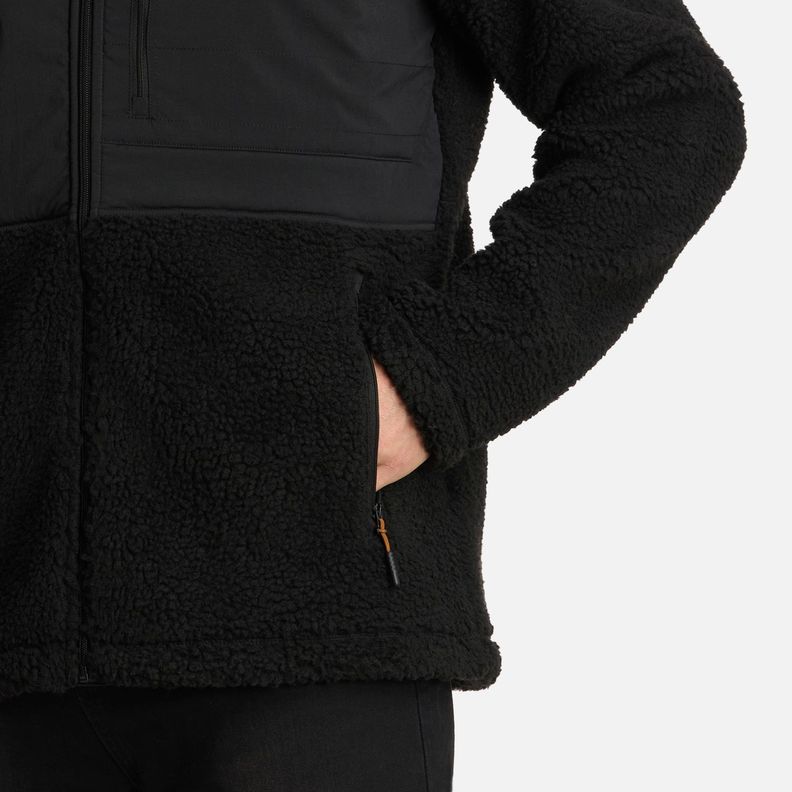 Polar Hombre Glaciar Sherpa-Pro Jacket Negro Lippi I25-4