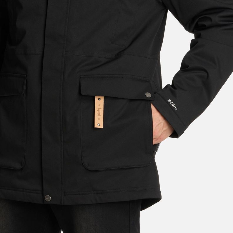 Chaqueta Hombre DayBreak B-Dry Jacket Negro Lippi I25-6