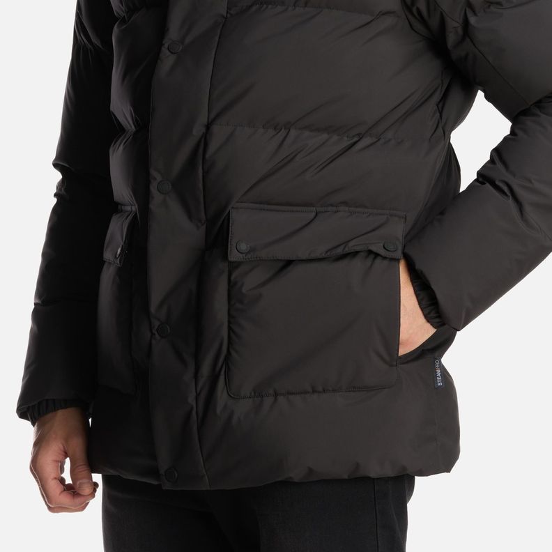 Chaqueta Hombre Long And Warm Steam Pro Hoody Jacket Negro Lippi-7