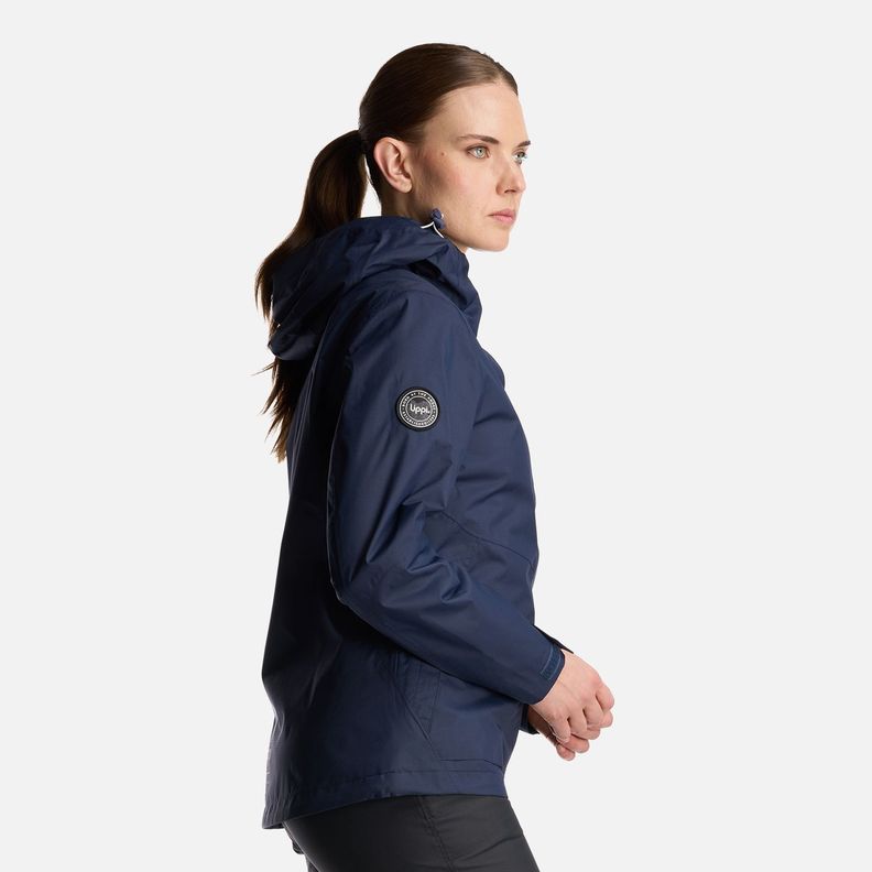 Chaqueta Mujer Blizzard B-Dry Hoody Jacket Azul Marino Lippi-3