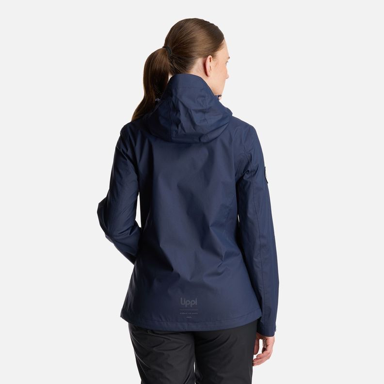 Chaqueta Mujer Blizzard B-Dry Hoody Jacket Azul Marino Lippi-4